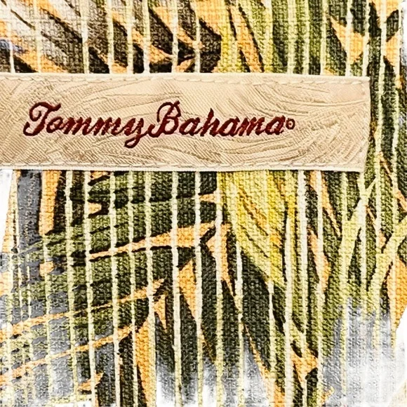 Lot of 2 Silk Hawaiian Tropical Tommy Bahama Button Down Casual Shirts Sz XL